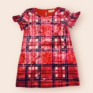 Peek Abigail Plaid Dress small 6-7